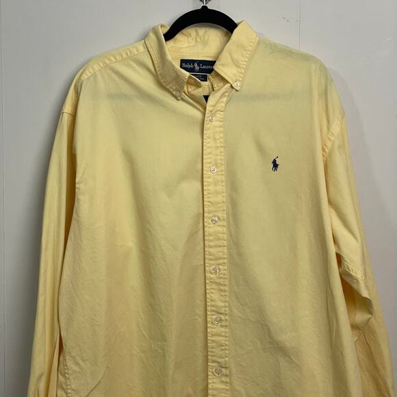 Ralph Lauren XL Blake button up dress shirt green St. Patrick’s Day Irish corp - Picture 2 of 8